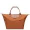 Tote Bag M Le Pliage Green Cognac Longchamp