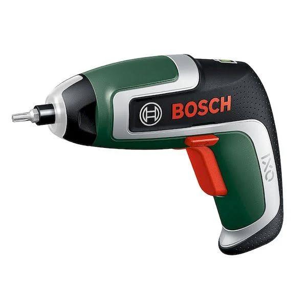 Bosch 3.6 V Cordless Electric Screwdriver Gun With 10 Screwdriver Bits & Case (IXO 7)