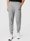 Puma Plus Essentials Small Logo trackies in Grey