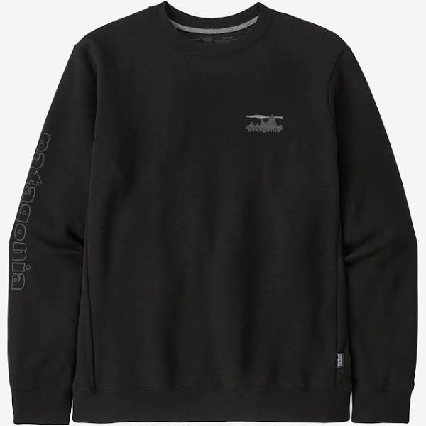 Patagonia '73 Skyline Uprisal Crew Sweatshirt - Ink Black / L