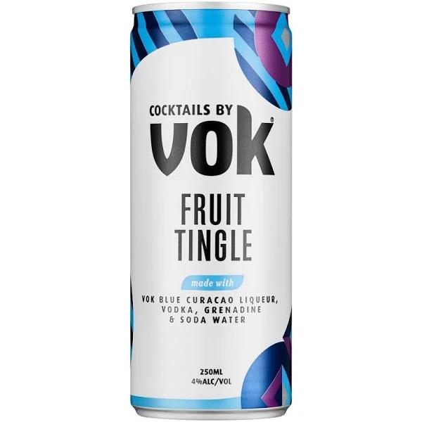 Cocktails by Vok Fruit Tingle, 250ml 4% ALC