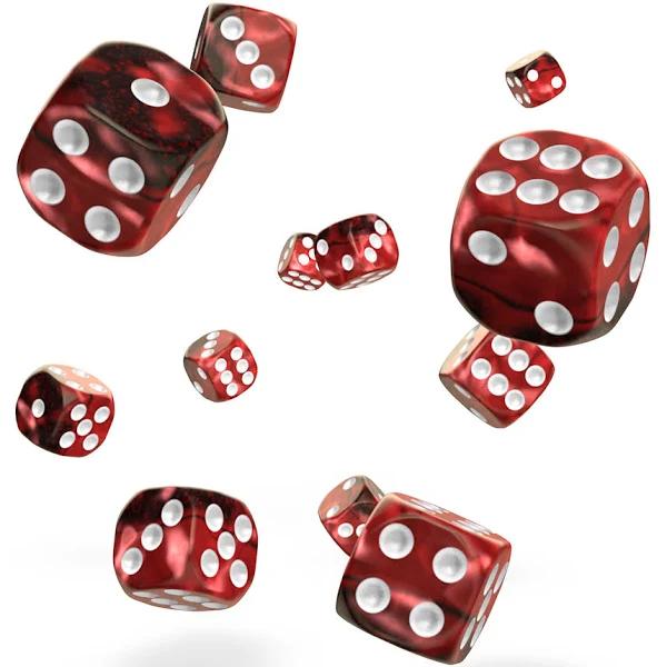 Oakie DOAKIE Dice D6 12 mm Gemi - Vampire (36)