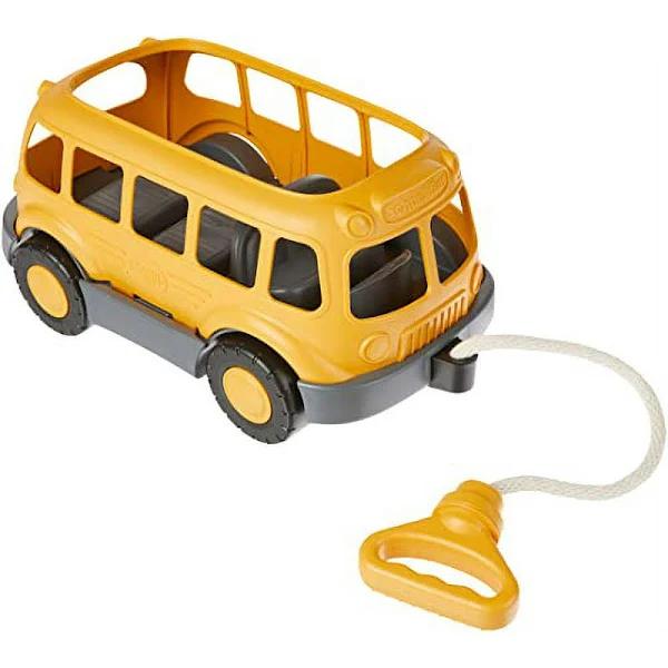 Green Toys - School Bus Wagon Toy