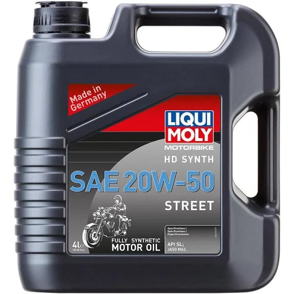 Liqui Moly H-D Synthetic 4T Street Oil - 20W-50 - 4 L 20102