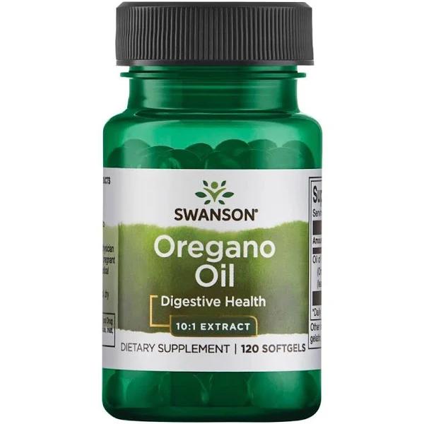 Swanson Oregano Oil 120 Softgels