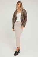 Staten Island Jacket - Chocolate - XXS - Women's Jackets - Lioness Fashion | AfterPay Available