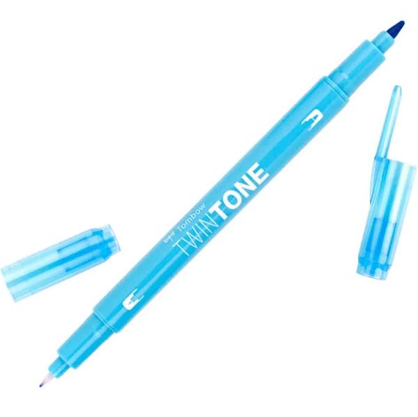 Tombow - TwinTone Dual Tip Markers 13 Light Blue