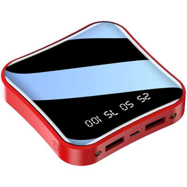 S38 Mini Creative Square Full Screen Mobile Phone Power Bank 20000mAh Digital Display Mobile Power Charger Dual Output