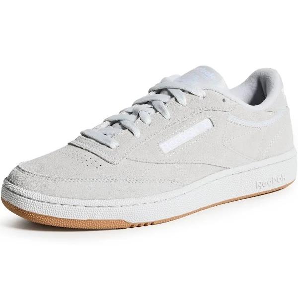 Reebok Club C 85 Always On Suede Sneakers | Grey | Size M 7.5/ W 9 | East Dane