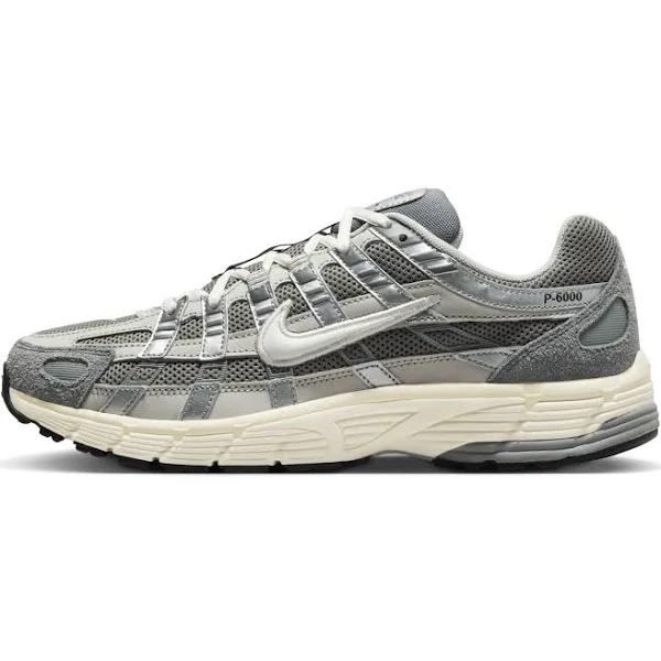 Nike P-6000 Flat Pewter/Light Iron ore/metallic Silver/White