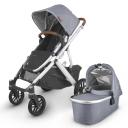 UPPAbaby Vista V2 with Bassinet Blue Melange - Gregory