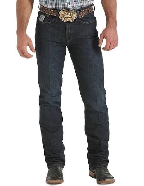 Cinch Slim Fit Silver Label Jean - Dark Stonewash Dark Stonewash / 30L / 40