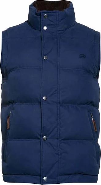 Raging Bull Mens Classic Padded Gilet Navy XL Mixed Mens Gilet