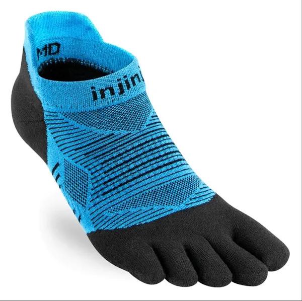 Injinji Run Lightweight No-Show Malibu Medium