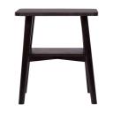 RoomLife Svein Side Table with Shelf | Black