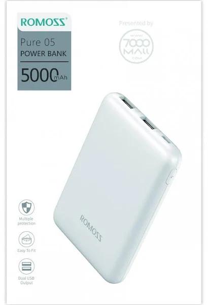 Romoss Power Bank Pure 05 5,000 mAh