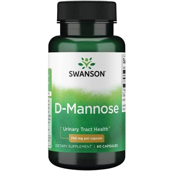 Swanson D-Mannose 700 MG 60 Capsules