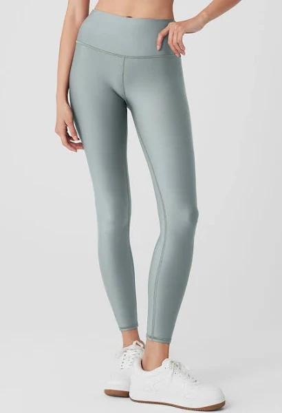 Airlift Winter Warm High-Waist Legging in Cosmic Grey, Size: 2XS | Alo Yoga