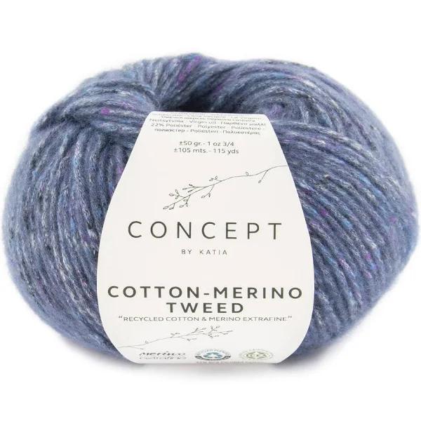 Katia Cotton Merino Tweed 508