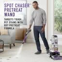 Hoover Smartwash Automatic Carpet Cleaner With Spot Chaser Stain Remover Wand, Shampooer Machine For Pets, FH53000PC, Purple