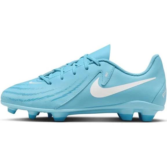 Nike Kids' Phantom GX 2 Club mg Soccer Cleats, Size 1, Blue/White