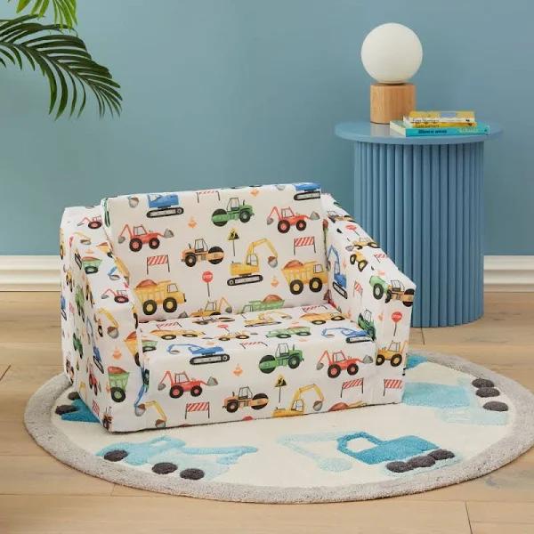 Adairs Kids Roadworks Flip Out Sofa