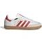 Adidas Samba OG White Solar Red Gum (Women's)