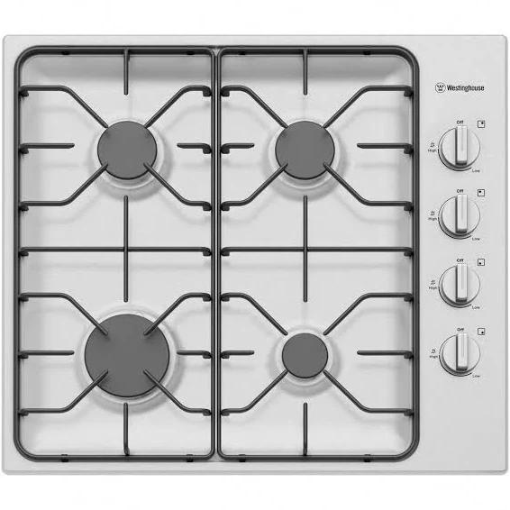 Westinghouse 60cm 4 Burner Gas Cooktop - WHG640SC