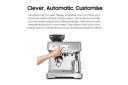 Breville The Barista Touch Black Stainless Steel Coffee Machine