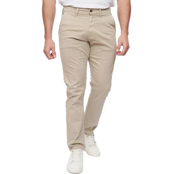 Bewley & Ritch Mens Tasman Chinos (Stone) (36S)