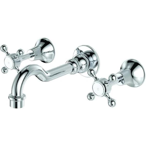 Fienza Lillian Basin/Bath Wall Set Chrome