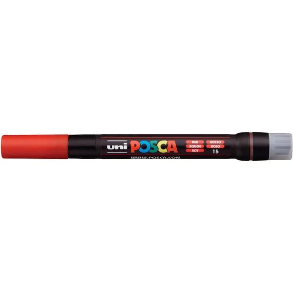 Posca PCF-350 Brush Marker Red