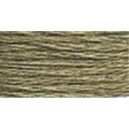 DMC Pearl Cotton Skein Size 5 27.3yd Medium Brown Grey