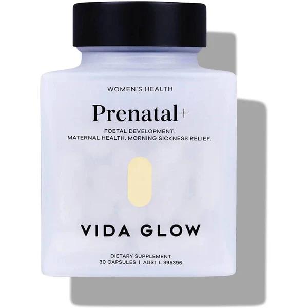 Vida Glow Prenatal+ Supplements (30 Capsules)