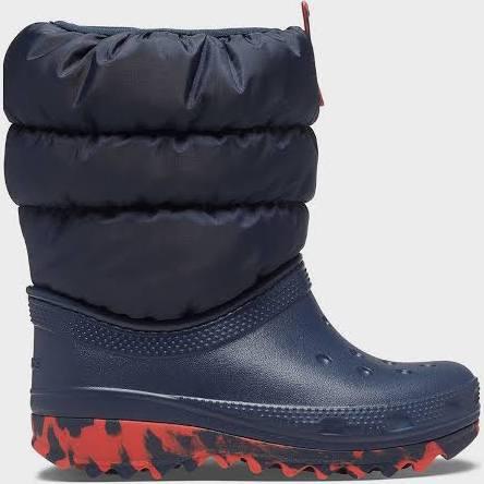 Crocs Baby Navy Classic Neo Puff Boots