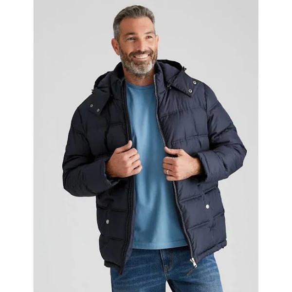 Rivers Padded Jacket - Size XL - Mens - Navy