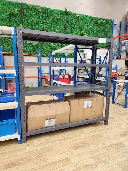 2m Garage Storage Warehouse Shelves Shelving Rack Metal Steel 800kg