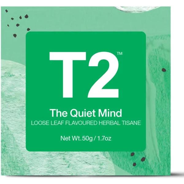 T2 Tea The Quiet Mind, Loose Leaf Feature Cube, 50g