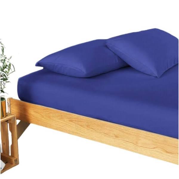 Royal Blue 2000TC Bamboo Cooling Fitted Sheet Set