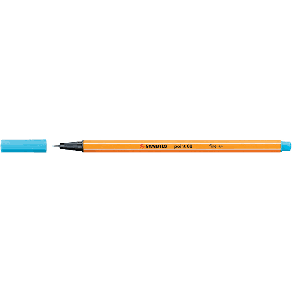 STABILO 88 Point Fineliner Pen Azure