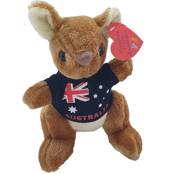 Kangaroo With Aussie Jumper 19cm