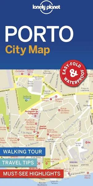 Lonely Planet - Porto City Map