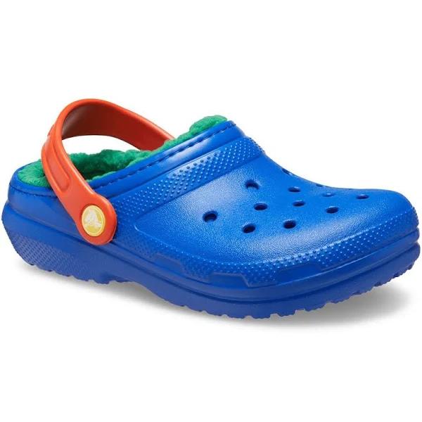 Crocs Classic Lined Clogs Blue EU 27-28 Girl 207009-4LB-C10