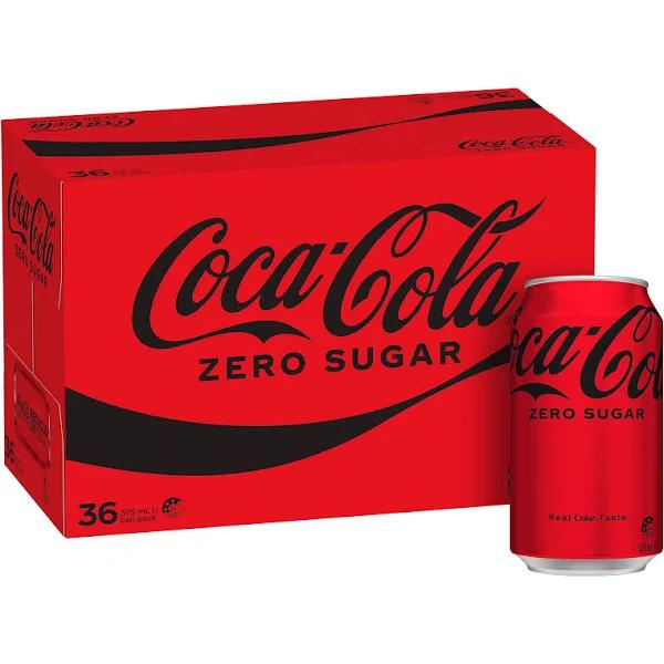 Coca Cola 375ml Coke No Sugar Pack 36