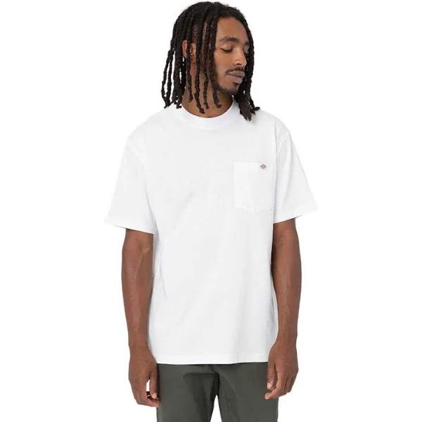 Dickies - T-Shirt Luray Poket Uomo White - M