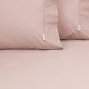 Algodon 300TC Cotton Fitted Combo Sheet Set Blush / Double