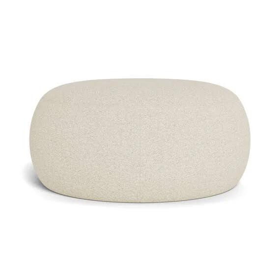 Globe Fabric Ottoman Natural by Freedom