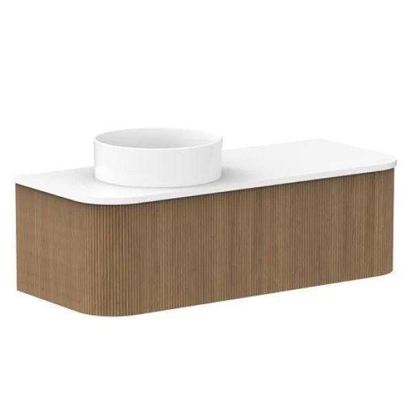 ADP Waverley Wall Hung Vanity 1200mm Left Offset Bowl