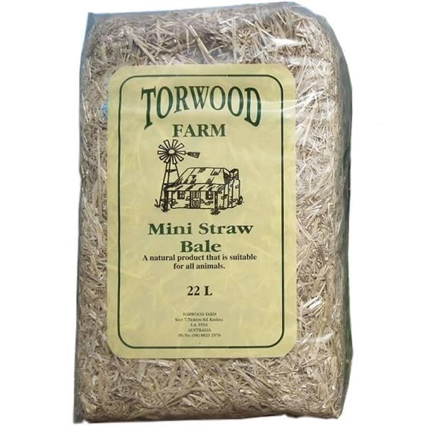 Torwood Farms Mini Straw Bale 22L