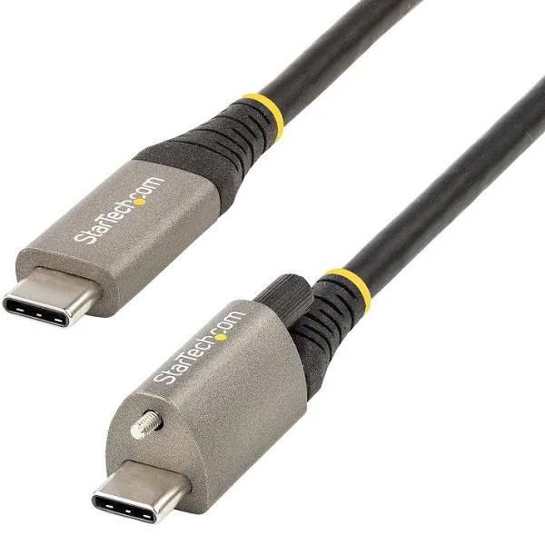 StarTech USB31CCTLKV1M 3ft Top Screw Locking USB C Cable 10Gbps